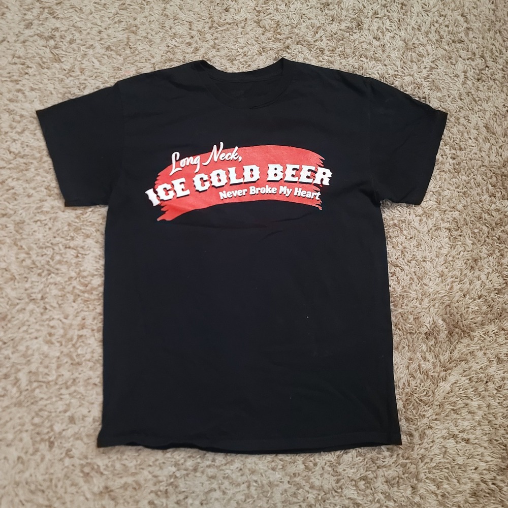 Luke Combs T Shirt Mens Medium Black 2024 Tour Growin Up and Gettin Old Graphic